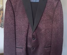 suit jacket-Jacquard Floral Blazer