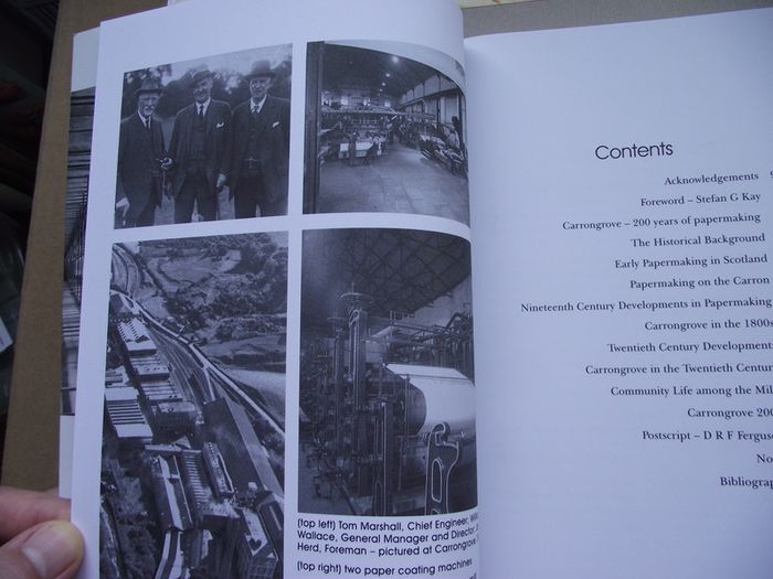 'Carrongrove: 200 years of Papermaking' by Argyll Publishing