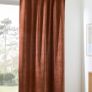 french mustard yellow La Redoute corduroy large curtain set Image 5