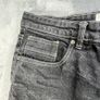 Folk Jeans Mens W36 L30 Black Grey Slim Straight Fit Selvedge Stretch Denim Image 3