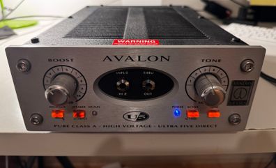 Avalon U5 Class A DI / Instrument Preamplifier