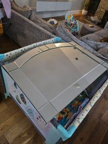 Fireplace mirror