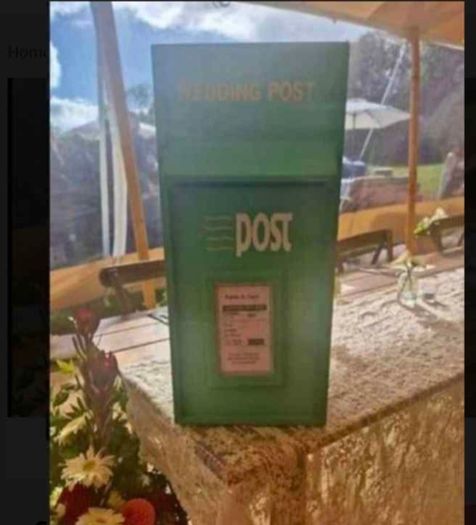 Wedding Postbox to hire in Waterford