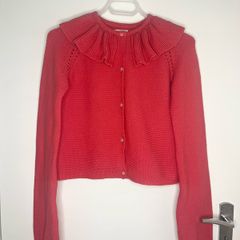 ZY Collection Coral ribbed knit cardigan Age 13