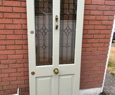 Solid Teak Door