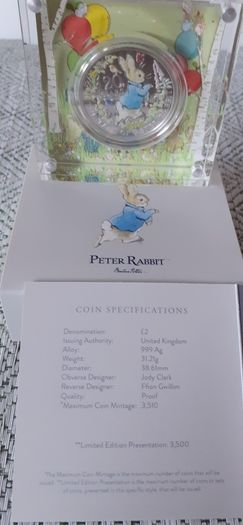2022 Tale of Peter Rabbit Coin