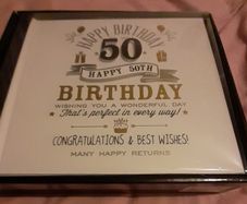 50th Birthday Photo Album