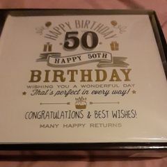 50th Birthday Photo Album