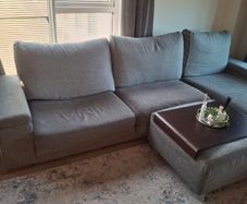 L shaped sofa open to offers