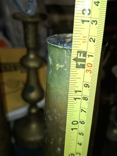 Old Brass Shells WW1 ETC. for sale Price is for the 1, Postage Available or Collection