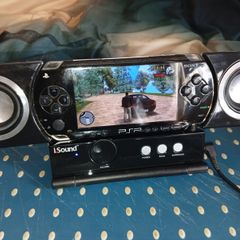 Sony Psp 1004 With Official Charger, Sound System And Game Plus 1gb Memory Working Fine