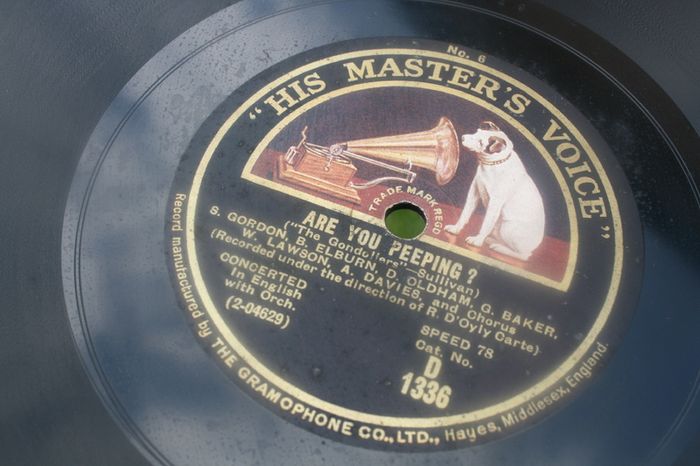 Antique Gramophone records