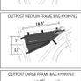 NEW 3.5 Litre frame bag for bicycle (Blackburn outpost) Image 4