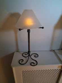 Wrought iron tealight holder