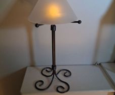 Wrought iron tealight holder