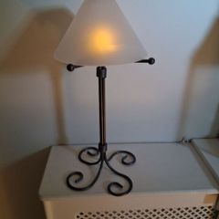 Wrought iron tealight holder