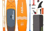 MASSIVE SALE Inflatable Stand Up Paddle Board, 10ft/11ft Paddle Boards for Adults with Premium SUP Paddleboard Accessories & Backpack, Dual Action Pump, Wide Stance, Non-Slip Deck for Beginners & Experts