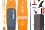 MASSIVE SALE Inflatable Stand Up Paddle Board, 10ft/11ft Paddle Boards for Adults with Premium SUP Paddleboard Accessories &amp; Backpack, Dual Action Pump, Wide Stance, Non-Slip Deck for Beginners &amp; Experts