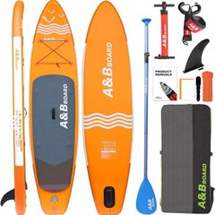 MASSIVE SALE Inflatable Stand Up Paddle Board, 10ft/11ft Paddle Boards for Adults with Premium SUP Paddleboard Accessories & Backpack, Dual Action Pump, Wide Stance, Non-Slip Deck for Beginners & Experts