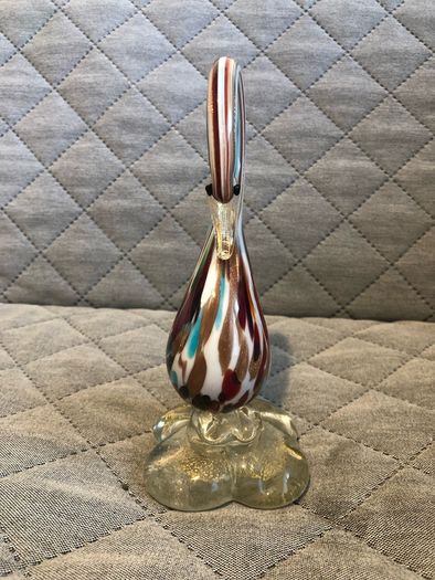 Vintage Murano swan, goose, bird
