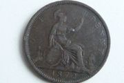 1872 penny