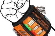 Gifts for Men Magnetic Wristband - DIY Gifts/Dad Gifts/Christmas Gifts Gadgets for Men Gifts, Tools for Men Wristband with 15 Super Powerful Magnets for Holding Screws/Nails/Bolts/Needles