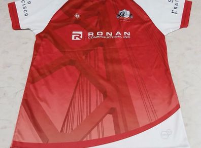 Sean Treacys San Francisco GAA jersey (USA)