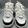 Fila Provenance Black White Chunky Platform Trainers Size UK 4 Image 3