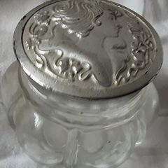 vintage avon cream jar