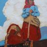 In the style of Artist, Paul Henry (Irish) Title, The Potato Digger Image 2