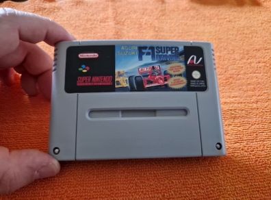 F1 Super Driving Snes Super Nintendo Arcade Retro Games Original
