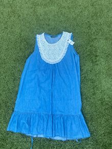 new denim ladies dress