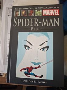 Spiderman Blue Marvel Graphic Novel Comic