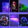 21 LED 395nm UV Torch, Black Light Detector for Pets Urine, Stain, Bed Bugs on Carpet or Floor, Fake Banknote and More, Valentines Day Gift, 3 AAA Batteries Included (FREE SHIPPING) Image 4