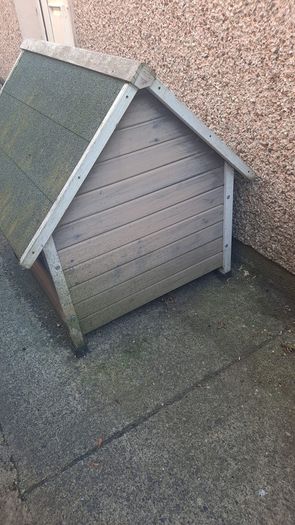 Medium Dog Kennel & bed