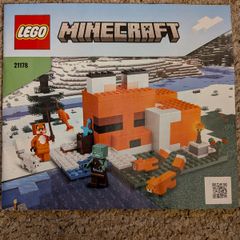 Minecraft Lego 21178 The Fox Lodge