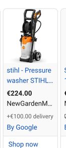 Stihl power washer