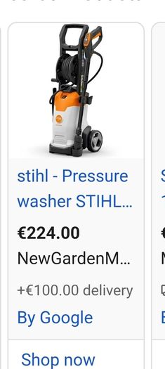 Stihl power washer