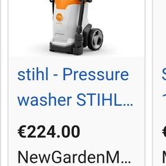 Stihl power washer