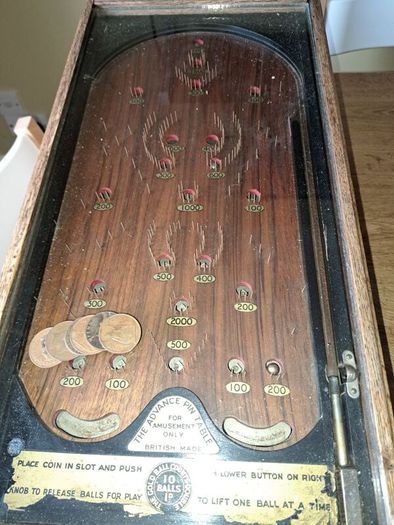 Early 20th Century Bagatelle Game