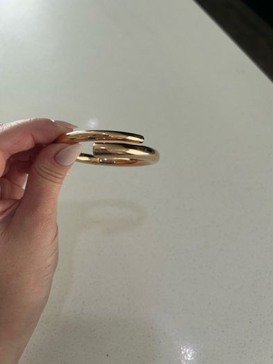 Calvin Klein rose gold bangle