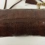 Beautiful Vintage Real Python Leather 2 way bag Image 3
