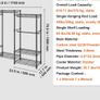 Heavy Duty Clothes Rack with 4 Hanging Rails 363 kg Open Wardrobe Storage Image 4