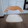 Dining table with glass top and 4 chairs Image 4