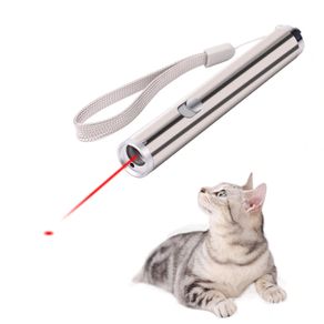Cat Chaser Toys 2 in 1 Multi Function Funny Cats Laser Toy Interactive USB Rechargeable LED Light Pointer Exercise Training Tool