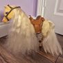 Big plastic toy horse with a gorgeous mane Image 2