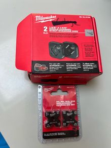 New Milwaukee Die Sets Strut Shearing 49160158& Threaded Rod Cutting Board 4932 4713 72