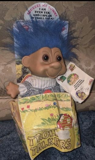 Vintage Powco Troll in box 1992