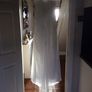 Size 12 White Wedding Dress & veil Image 7