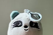 Squishmallow Raccoon keychain plush